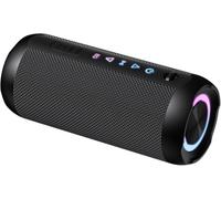 Cassa Bluetooth Portatile 30W, Potente Altoparlante Bluetooth, Doppio basso driver, 30 Ore di Autonomia, IP7 Impermeabile Speaker Bluetooth, RGB Luci, TWS Accoppiamento, AUX, TF Scheda, nero scuro