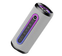 Cassa Bluetooth Portatile Potente 25W, Altoparlante Bluetooth con 3 EQ Modalità, IPX7 Speaker Bluetooth 5.4 Accoppiamento TWS, 30H di Autonomia con 3 Luci RGB Regolabili, Supporto Micro-Con, AUX, TF