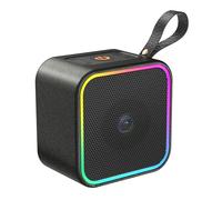 Cassa Bluetooth Portatile, Speaker Bluetooth 5.3 Altoparlante Wireless con Luce LED Colorata Cassa Portatile, Suono Stereo con Mic Incorporato, 10 Ore di Riproduzione per Casa, Esterno, Viaggi 2025