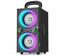 Cassa Bluetooth Potente Portatile 80W Party Wireless Altoparlante Bluetooth con