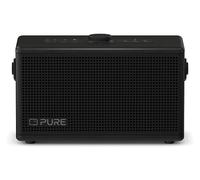 Pure Classic Aura - Der tragbare Bluetooth-Lautsprecher mit Hintergrundlicht, Schwarz