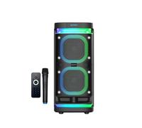 CASSA BLUETOOTH RICARICABILE CON MICROFONO WIRELESS LED 360W HUTRADE SP-28