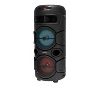 Cassa Bluetooth Ricaricabile luci RGB 20W RMS 60 PMPO con Radio FM usb sd
