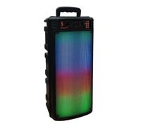 Cassa Bluetooth Ricaricabile luci RGB 20W RMS 70 PMPO con Radio FM usb sd
