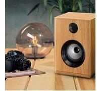 CASSA BLUETOOTH STILE VINTAGE RETRO' AMPLIFICATA ATTIVA PORTATILE BATTERIE