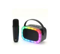 Cassa Bluetooth Wireless con Microfono per Karaoke Nero 129362 Majestic