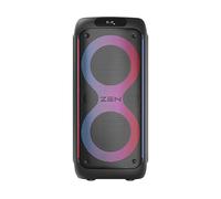 Altoparlante portatile Bluetooth Zen Rings Potente da 600 W, 7 ore di batteria, luci LED RGB. Altoparlante grande con TWS, Aux in, USB, ingresso microfono e microfono senza fili, con radio FM e grande