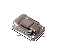 Cassa Catch Toggle Box Chest Latch 39Mm X 29Mm Np + Fissaggi