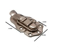 Cassa Catch Toggle Box Chest Latch 82Mm Np + Fissaggi Confezione Da 6
