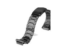 Cassa/cinturino in acciaio inossidabile modificato, adatto for Casio Small Square GW-B5600DW(Black strap)