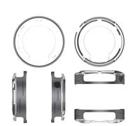 Cassa con Cornice in Metallo per CMF BY NOTHING Watch Pro 3,Protezione per Schermo Dal Design Minimalista per Smartwatch, Cassa con Cornice Resistente ai Graffi e Agli Urti per Orologi (gray)