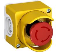 Cassa con pulsante a fungo rosso CP 1SFA619821R2001