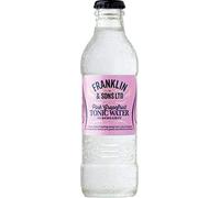 Cassa da 24 Bottiglie di Acqua Tonica Pompelmo Rosa e Bergamotto -Franklin & Sons- 200 ml