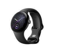 Cassa da 41 mm per Pixel Watch 5 (Bluetooth) con cinturino sportivo in gomma nero vulcanico. - Nouvo