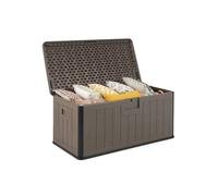 Cassa da esterno 130 x 64 x 59 cm impermeabile e bloccabile tavolo d'appoggio