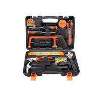 Cassa degli attrezzi Set di utensili manuali for falegnameria ed elettricista, cassetta degli attrezzi, set combinato for uso domestico(3)