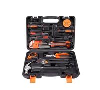 Cassa degli attrezzi Set di utensili manuali for tuttofare, cassetta degli attrezzi, kit di riparazione for la lavorazione del legno(19 pieces)