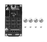 Cassa del computer del controller del hub della ventola a 9 canali progettata per la regolazione della velocità della ventola PWM adatta per il raffreddamento industriale e personalizzato del PC