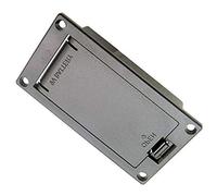 Cassa della batteria del pickup della base della chitarra Cassa del supporto della batteria 9V caso quadrato della batteria intelligente