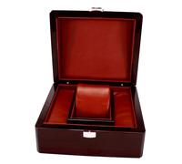 cassa dell'orologio in legno a fessura unica orologio da polso scatola da