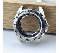 Cassa dell'orologio subacqueo in acciaio 44mm per NH35/36 4R35A 4R36A Movimento