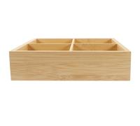 Cassa di frutta seccata secca Desktop Candy Case di snack a 4 compartimenti