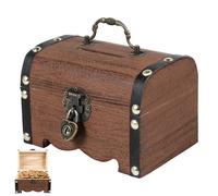 Cassa Di Risparmio Salvadanaio Con Serratura Scatola Dei Tesori Chiave