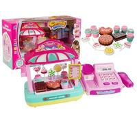 Cassa e bancarella di dolci Candy Shop, 35 pezzi