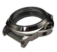 Cassa for orologio in acciaio inossidabile 316 da 44 mm for movimento meccanico a carica manuale ETA 6497/6498 ST3600 ST3620, copertura in argento