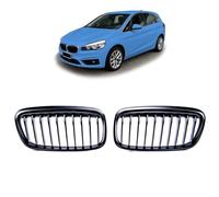 Cassa Griglia Anteriore Sportgrill Wabengitter Per BMW 2 F45 14-18