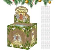 Cassa in contanti di Natale - Box di denaro natalizio, Fun Holiday Cash Box - Container festivo Porta divertente per amici Birthday Kids Men Donne Festival Festival Bambini