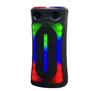 Cassa karaoke luci RGB bluetooth 60 Watt con rodio FM USB SD/TF ricaricabile
