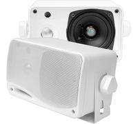 Cassa Mini a 3 Vie Impermeabile per Esterni Altoparlante Coppia 8,89 Centimetri