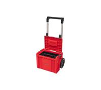 Cassa mobile - Sistema Qbrick - PRO Cart 2.0 Plus - Rosso - 29 l - Impermeabile e resistente agli urti