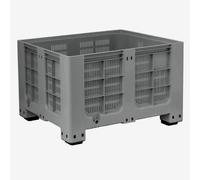 Cassa pallet in plastica (HDPE) 4 piedi, Mis. 1200 L x 1000 P x 760 H mm