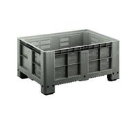 Cassa pallet in plastica (HDPE) 4 piedi, Mis. 1200 L x 800 P x 600 H mm