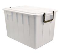 Contenitore Foodbox con coperchio - 58x38x38 - 60 L - PPL riciclabile - Bianco