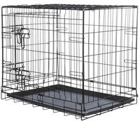 Cassa per cani Home 64 × 54 × 48 cm nera
