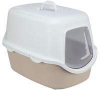 Cassa per gatti Vico, con coperchio 40 × 40 × 56 cm blush/bianco