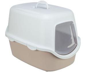 Cassa per gatti Vico, con coperchio 40 × 40 × 56 cm blush/bianco