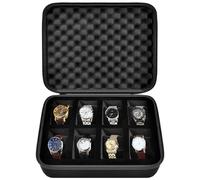 Cassa per orologio da uomo, valigetta portaoggetti, 8 slot.