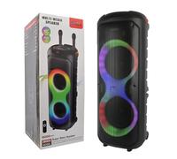 Cassa Portatile Ricaricabile Trolley Amplificata Bluetooth Radio Usb + MicrofonI