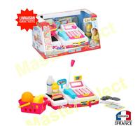 Cassa Registratore Con Accessori 22Pcs per Giocattolo A La Mercantile