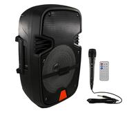 Cassa Speaker Bluetooth Altoparlante Portatile USB WIFI Microfono Telecomando