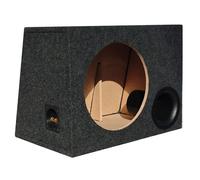 Cassa trapezoidale bass reflex per subwoofer da 250 mm diametro bagagliaio sub