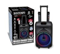 Bontempi 49 1090 Tech Trolley a Batteria Cassa Attiva con 2 Mic palmare wireless