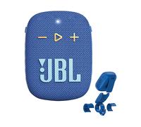 JBL Box Wind 3S - Mini Cassa Bluetooth Bass Boost di Harman Kardon - Casse Bluetooth Portatile con Clip per Sport, Outdoor, Bicicletta, Scooter e Moto, Impermeabile dopo IP67 - blu