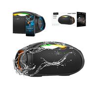 Kruger&Matz - Altoparlante wireless Bluetooth Street X-BASS potenza 60 W, protezione IPX6, retroilluminazione RGB KM0572