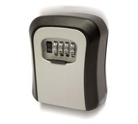 Cassaforte a combinazione da parete GUARDIANKEY Grigio e Nero (9,5x4x11,5 cm) KG 4C