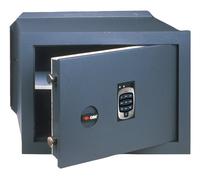 Cassaforte a combinazione incasso muro (36x15x24cm) DGT VISION Grigio scuro 182